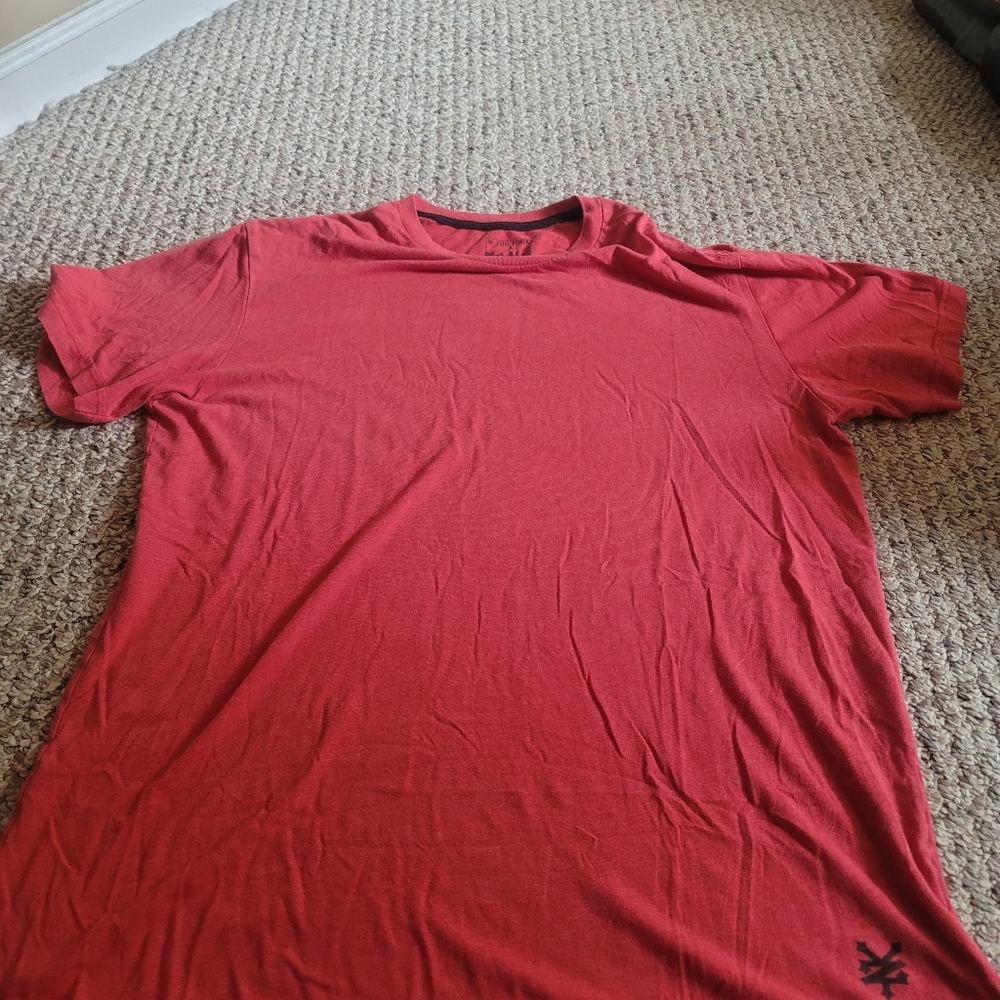 Zoo York red tee XXL